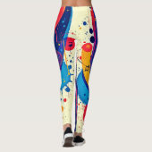 Music Paints Emotion Leggings (Rückseite)