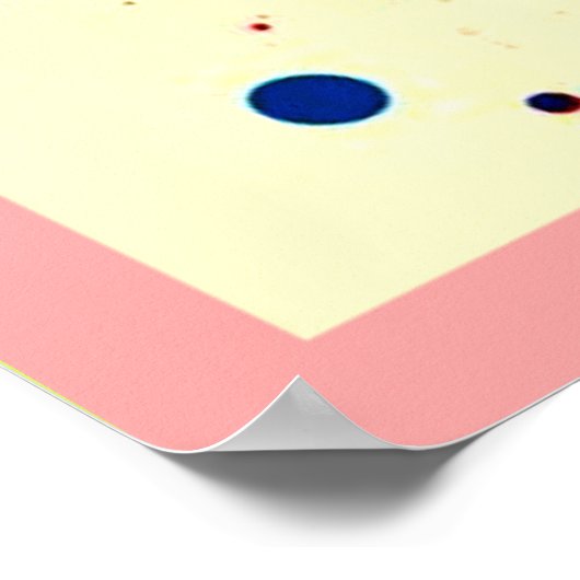 Music Paints Emotion Poster (Ecke)