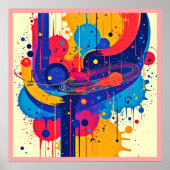 Music Paints Emotion Poster (Vorne)