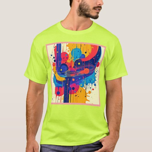 Music Paints Emotion T-Shirt (Vorderseite)