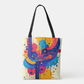 Music Paints Emotion Tasche (Rückseite)
