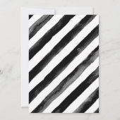 Music Party Geburtstagsfeier Einladung (Rückseite)