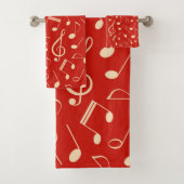 Music pattern badhandtuch set (Insitu)