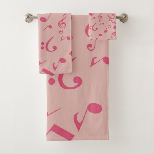 Music pattern badhandtuch set (Insitu)