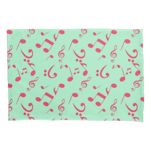 Music pattern kissenbezug (Vorderseite)