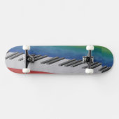 Music Piano Keys Notes Teacher Destiny Instruments Skateboard (Horizontal)