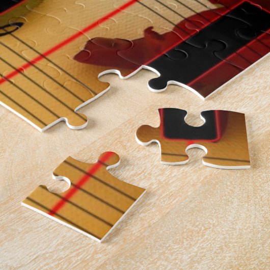 Music Piano Keys Notes Teacher Roses Instruments Puzzle (Seite)