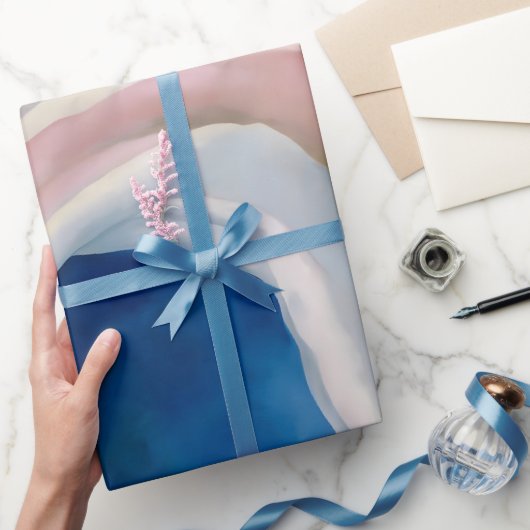 Music Pink and Blue von O'Keeffe Geschenkpapier (Schenken)