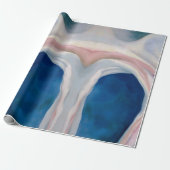 Music Pink and Blue von O'Keeffe Geschenkpapier (Ungerollt)
