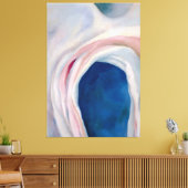 Music Pink and Blue von O'Keeffe Leinwanddruck (Insitu (Wohnzimmer))