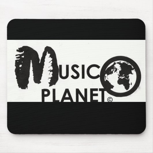 MUSIC PLANET Mauspad (Vorne)