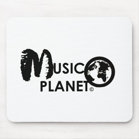 MUSIC PLANET MERCH MOUSEPAD (Vorne)