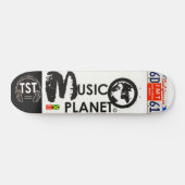 MUSIC PLANET SKATEBOARD JMT USA Skateboard (Horizontal)