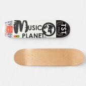 MUSIC PLANET SKATEBOARD JMT USA Skateboard (Horizontal)