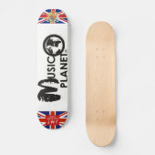 MUSIC PLANET UK Skateboard (Vorderseite)