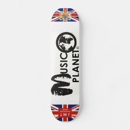 MUSIC PLANET UK Skateboard (Vorderseite)