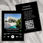 Music Player Ferienwohnung Busi Visitenkarte