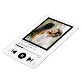 Music Player First Dance Foto Magnet (Linke Seite)