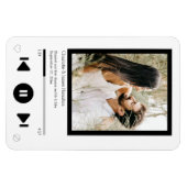 Music Player First Dance Foto Magnet (Horizontal)