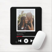 Music Player First Dance Foto Mousepad (Mit Mouse)