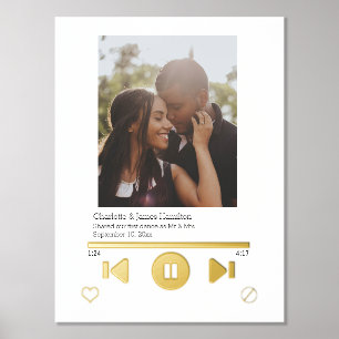 Music Player Foto Personalisiert Foliendrucke