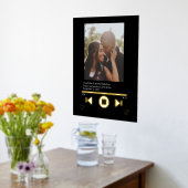 Music Player Foto Personalisiert Foliendrucke (Ablage(Küche))