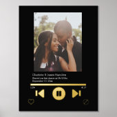 Music Player Foto Personalisiert Foliendrucke (Vorderseite)