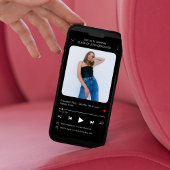 Music Player Song Foto Abschluss 2024 Einladung