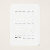 Music Player Wedding Guest Book/ Signing Cards (Rückseite)