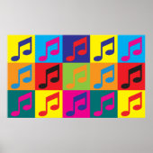 Music Pop Art Poster (Vorne)