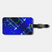 Music Print Cut Nähtasche Gepäckanhänger (Rückseite horizontal)