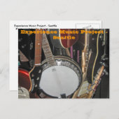Music Project - Seattle Postkarte (Vorne/Hinten)