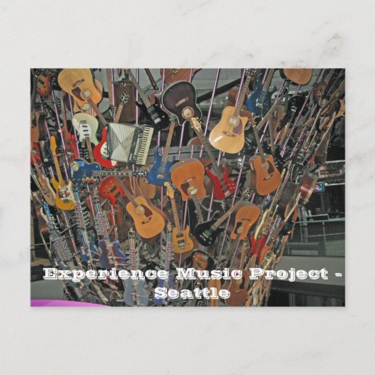 Music Project - Seattle Postkarte (Vorderseite)