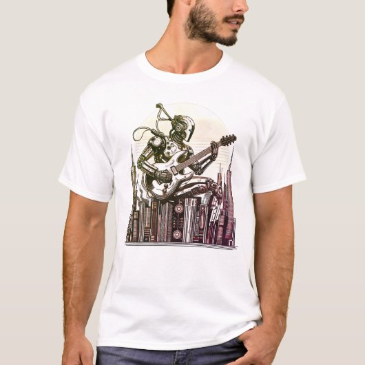 Music Rebot T-Shirt (Vorderseite)