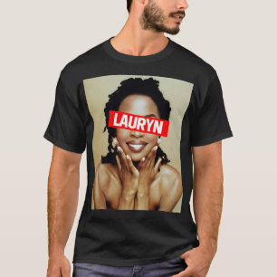 Music Retro Singer Lauryn Songwriter Hil Niedlich  T-Shirt