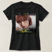 Music Retro Xdinary Heroes Junhan Happy Death Day T-Shirt (Design vorne)