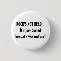 Music Rock's Not Dead Music Saying