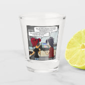 Music Royalties Funny Shot Glass Schnapsglas (Vorderseite)