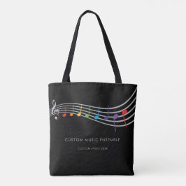 Music School Event Children Rainbow Chor Tasche