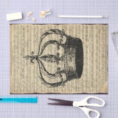Music Score and Crown Seidenpapier (Handwerk)