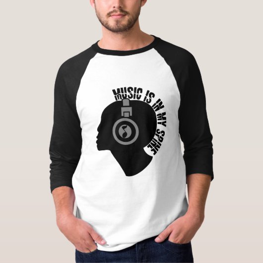 Music Shirt - wählen Sie Stil & Farbe (Vorderseite)