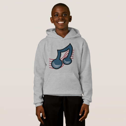 Music Sign Hoodie (Vorne ganz)