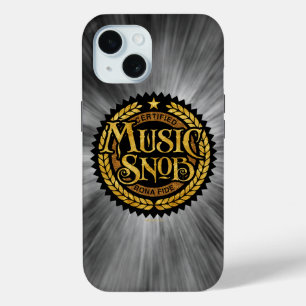 Music Snob - lustiger Musikliebhaber Case-Mate iPhone Hülle