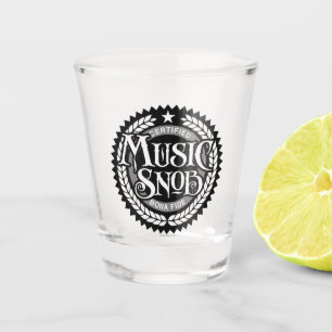 Music Snob - lustiger Musikliebhaber Schnapsglas