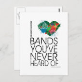 Music Snob Postkarte (Vorne/Hinten)