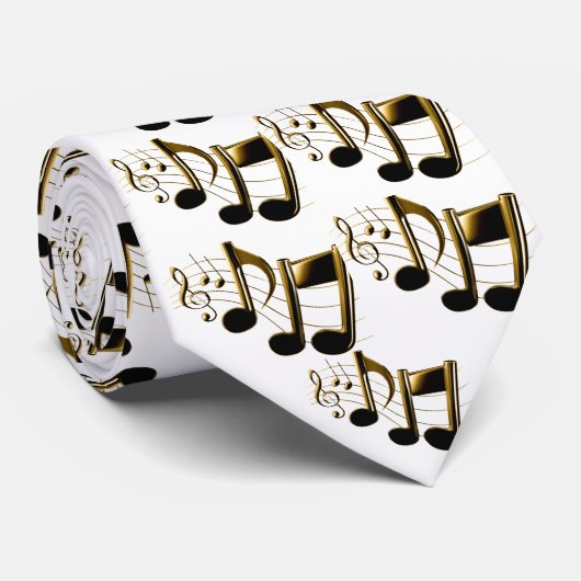 Music & Soul_Tie Krawatte (Gerollt)