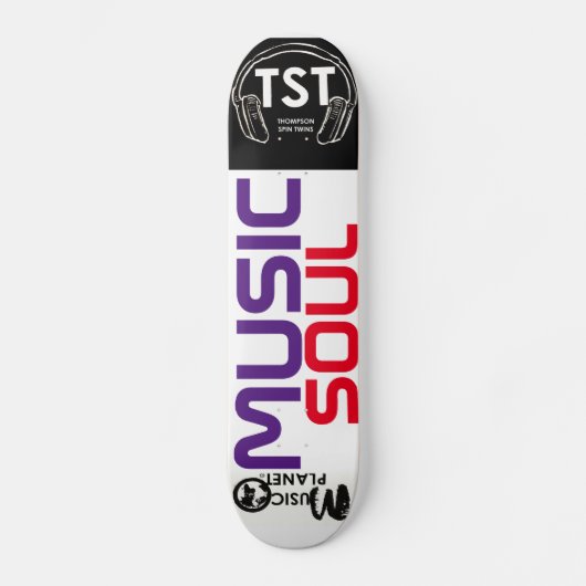 MUSIC-SOUL / TST-Skateboard Skateboard (Vorderseite)