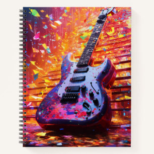 Music Spiral Notebook - Stilvoll und dauerhaft Notizblock