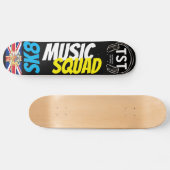 MUSIC SQUAD OFFIZIELLE UK Skateboard (Horizontal)
