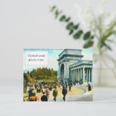 Music Stand Postkarte (Stehend Vorderseite)